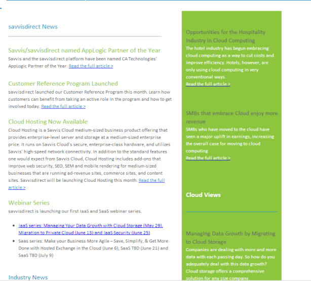 Cloud Computing News and Opinions